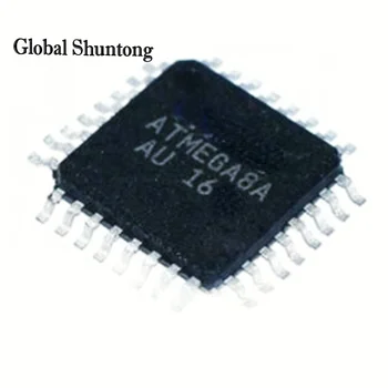 1gb/daudz ATMEGA8A-ĀS SMD ATMEGA8A-ĀS Čipu 8-bitu Mikrokontrolieri AVR TQFP-32