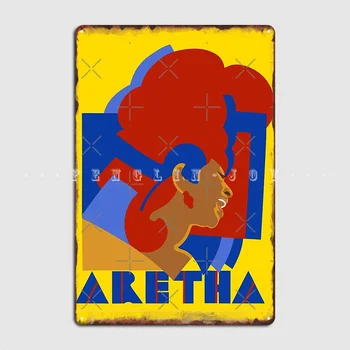 Aretha Metāla Zīmju Projektēšana Kluba Bāra Kluba Mājas Plāksnes Skārda Zīme Plakāti