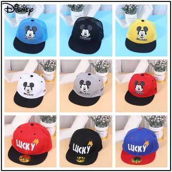 Disney Cartoon Anime Bērnu Cepure Mickey Drukāšanas Acs Cepures Saules Cepure Bērniem Zēni Meitenes Beisbola Cepure Ikdienas Cepure 3-8 Gadiem