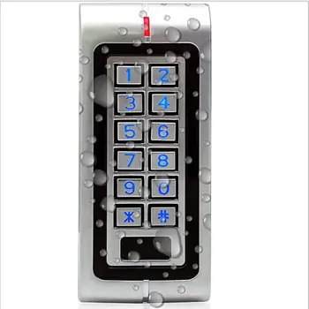Divu durvju neatkarīgas kontroles IP65 matal ūdensizturīgu tastatūru un Piekļuves kontroles līdz 1200 lietotāji