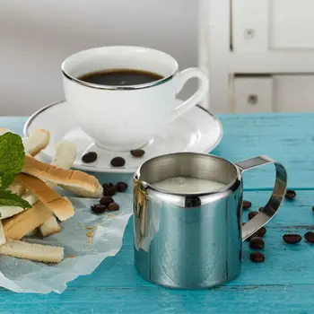 Jaunu Coffeeware Snīpis Krūzi Izturīga Kafijas Latte Nerūsējošā Tērauda Piena Krūze Krējuma Putošanas