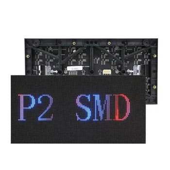 P2 LED Modulis 256 * 128mm Iekštelpu HD Pilnu Krāsu Displejs Valdes 128 * 64 Pikseļu 1 / 32 Skenēšanas SMD1515
