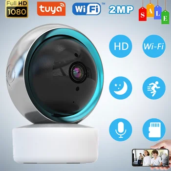 Tuya IP Kameras Wifi bezvadu Video Novērošanas Kamera HD Nakts Versija, divvirzienu Audio, Auto Izsekošana Mākonis gudrās Mājas Drošības Kameras