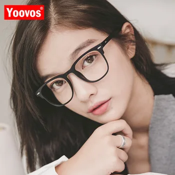 Yoovos Retro Brilles Rāmis Sievietēm Ir 2021. Rāmji, Brilles Sievietēm Luksusa Okulary Plastmasas Briļļu Rāmis Classic Gafas De Hombre