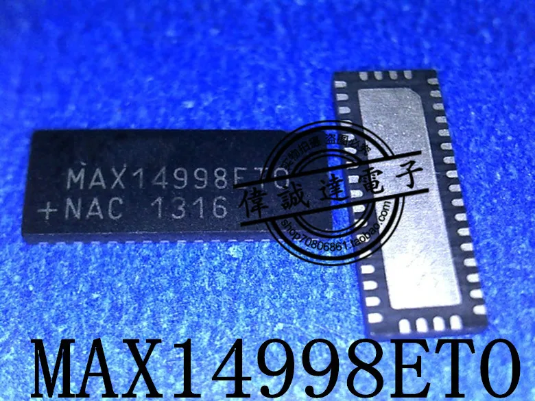10Pcs MAX14998ETO+T MAX14998 TQFN42 Jaunas 0