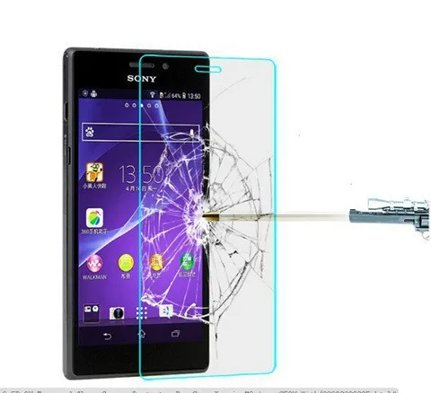 2 GAB. Sony Xperia Z3 Kompakts Z3 Mini M55W sprādziendrošas Anti Saplīst Premium Rūdīta Stikla Ekrāna Aizsargs Aizsargs filmu
