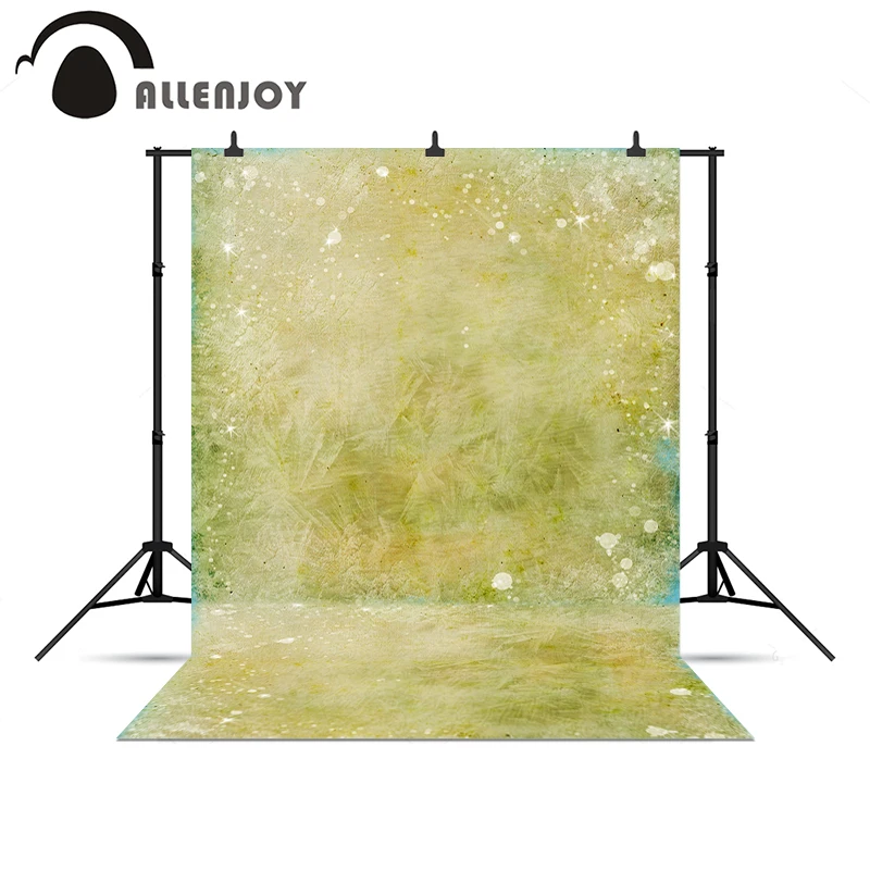 Allenjoy ziemas foto atvašu fona pļavā zaļā sniegpārsliņas pavasara backdrops foto photocall photophone studio