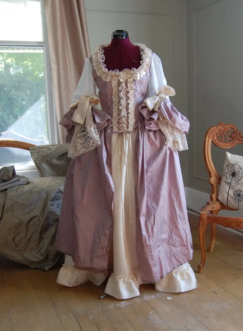 Cosplaydiy Viduslaiku Tiesas Noble Princess Renesanses Kostīms, Kleita Marie Antoinette Baroka Bumbu Tērpu Halloween Karnevāls