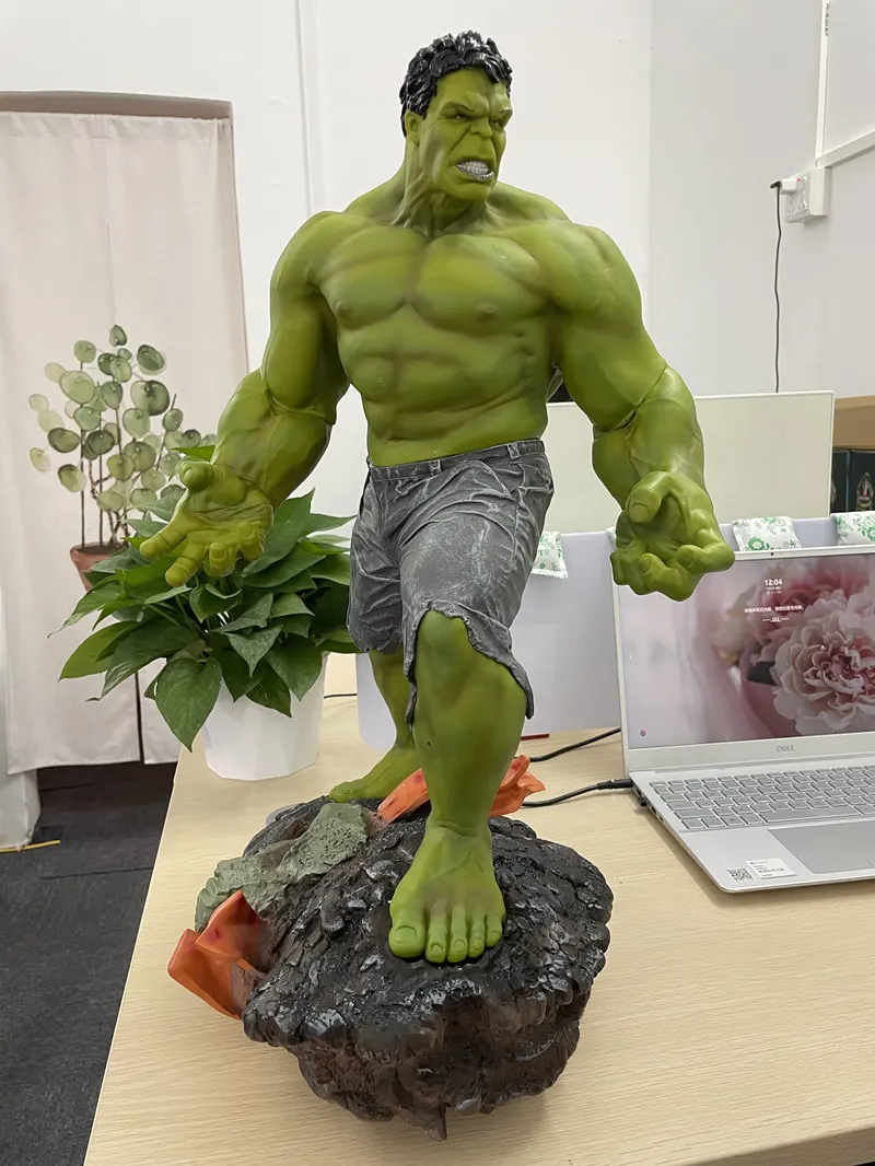 [Disney] Liela Izmēra 1/4 60cm Supervaronis Green giant Thanos attēls Sveķu Statuja Zaļā cilvēks Kolekcijas modelis, Mājas Apdare dāvanu