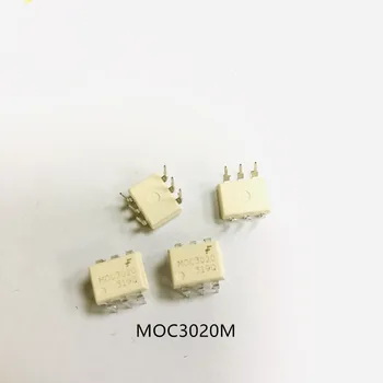 10PCS MOC3020M 3020M MOC3020 DIP6 oriģinālo IC