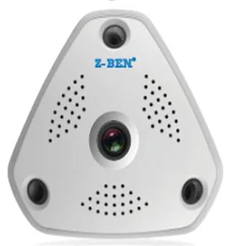 360 Grādu Panorāmas VR kamera P2P IP Kamera 1.3 MP/2.0 MP/3.0 MP/ 5.0 MP izvēles