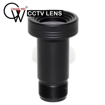 3Megapixel Fiksētu M12 CCTV Lens 6 mm f1.2 75 Grādu 1/2.5 collas IMX226 IMX178 4K IP VIDEONOVĒROŠANAS Kameras vai 4K Action Camera