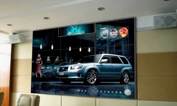 3x3pcs 3.5 mm bezel pliced 46inch 55 collu 4K lg Samsung panelis DARĪJA, LED LCD TV, video siena