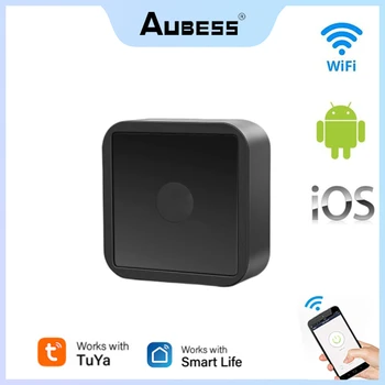 Aubess Wifi Cilvēka Klātbūtni, Kustības Sensors Ar Apgaismojumu/Attāluma Noteikšanas PIR Kustības Sensoru Tuya Smart Life Mājas Automatizācijas 0