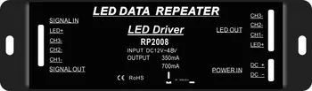 Bezmaksas Piegāde LED DATU REPEATER LED DRIVER 3 Kanālu Pastiprinātāju DC12-48V Pastāvīga Strāva 350mA&700mA (pēc Izvēles) Modelis:RP2008 1