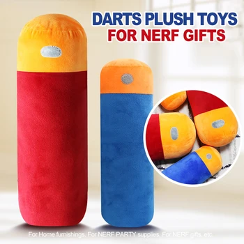 Dart Plīša rotaļlieta Nerf Rotaļu Meag Dart Plīša par Nerf Sērijas Blasteru Ziemassvētki Mazulis Bērniem Dāvanu Nerf Puse