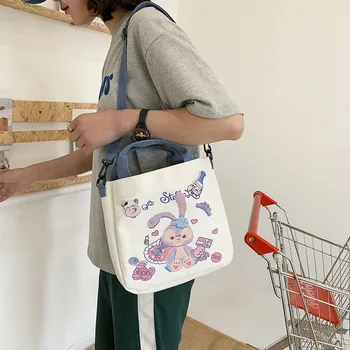Disney gudrs audekla somā jaunu cartoon korejas modes meitene soma karikatūra plecu messenger bag