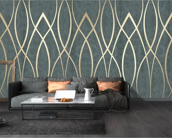 Eiropas luksusa abstraktas līnijas, augstas kvalitātes tekstūra, fona sienas-custom tapetes sienu pārklājumu