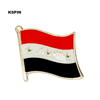 Irākas Karogu, Emblēmu Karoga Laple Pin Nozīmītes Karoga Broša