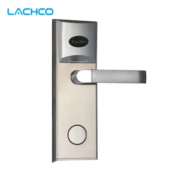 LACHCO Digitālo RFID Kartes Atslēga Elektroniskās Durvju slēdzenes ar Atslēgu Hotel Daudzdzīvokļu Mājas Biroja Telpas Saprasties ar Deadbolt L16038BS