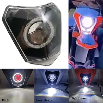 Par KTM, Priekšējās Gaismas Motociklu LED Lukturu Universālā Lukturis, Par KTM EXC EXCF SX SXF XC XCF XCW XCFW 125-530 LED Projektors