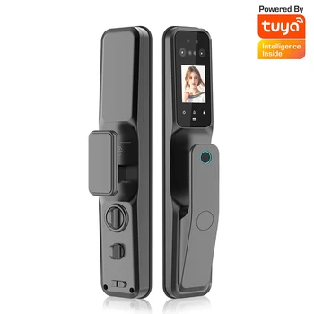 S9-2 Smart WiFi Tuya APP Piekļuvi Elektronisko Biometrisko pirkstu Nospiedumu Digitālā Viedā Sejas Atpazīšana Durvju Slēdzene