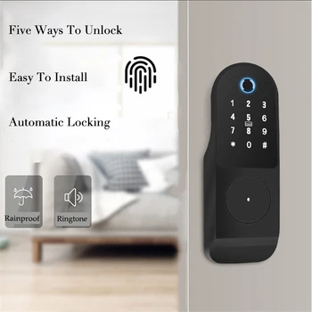 Smogoe Ciparu Paroli Biometrijas Touch Screen Pirkstu Nospiedumu Kontrolēt Attālo Atslēgt Universālā Mājas Skolas Hotel Smart Durvju Slēdzene